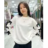 Кофта з прикрасою БАНТИКИ дів. молочний вязка 1579 MINI MODA Кофта з прикрасою БАНТИКИ дів. молочний вязка 1579 MINI MODA