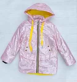 Куртка дів. Рожевий плащівка/синтепон/хб YX-2240 YXFS