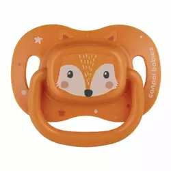 Canpol babies Пустушка силіконова симетрична 0-6 міс CUTE ANIMALS - оранжевий 34/924_ora CANPOL Canpol babies Пустушка силіконова симетрична 0-6 міс CUTE ANIMALS - оранжевий 34/924_ora CANPOL
