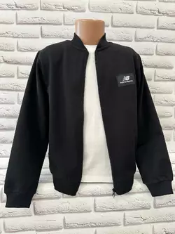 Кофта Бомпер NB уни. чорний двонитка пеньє 9833119 Olis-Style Кофта Бомпер NB уни. чорний двонитка пеньє 9833119 Olis-Style