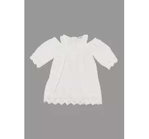 Блуза дів. білий 1975 TJS