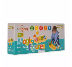 CANPOL Іграшка розвиваюча "Магічні фігурки" 8 ел. в коробці 39517